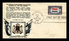 NETHERLANDS OVERRUN COUNTRIES FDC SCOTT 913 CROSBY PHOTO CACHET US COVER