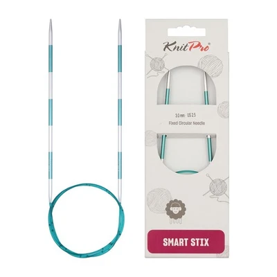42085 SmartStix Aiguille à tricoter circulaire, métal, Multicolourede, 80 cm - Photo 1/4