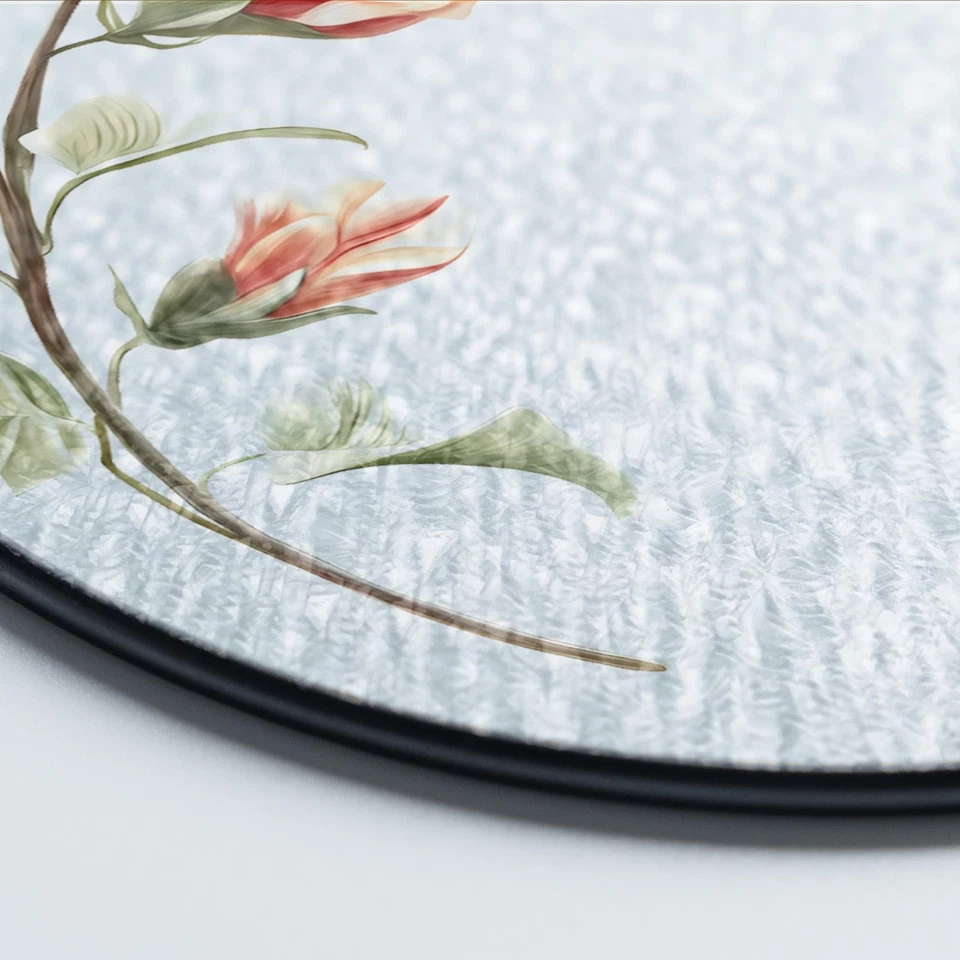 Colibrí, atrapasol vitral, regalo flor pájaro Foto 3 de 3