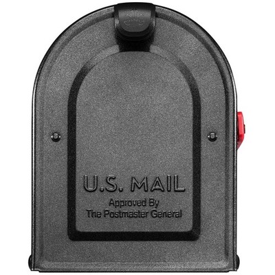 Stylish Metal Mailbox with Magnetic Closure