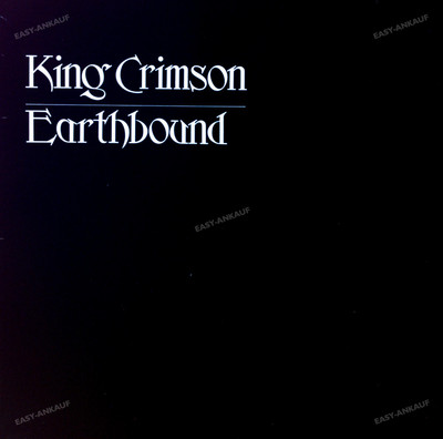 King Crimson - Earthbound Germany LP (VG+/VG+) '