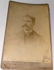Rare Antique ID'd Bellevue Hospital Dr William Rutherford NY Cabinet Card Photo! — photo 1