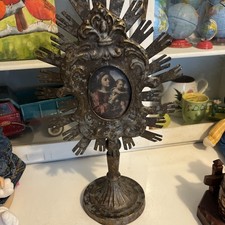 Religious Mary And Jesus 10 Relic Frame