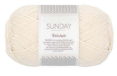Sandnes Garn Sunday by PetiteKnit - Wolle (Merino) - 50g - alle Farben 