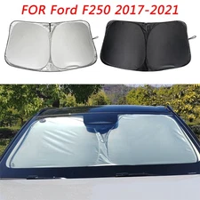 Custom FOR Ford F250 17-21 Front Windshield Sun Shade Window Cover
