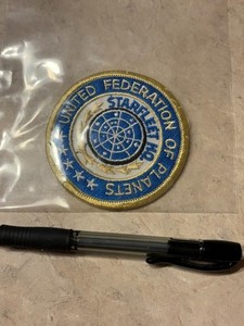 Vintage United Federation of Planets Starfleet H.Q. Original Dark Blue SKU#38614