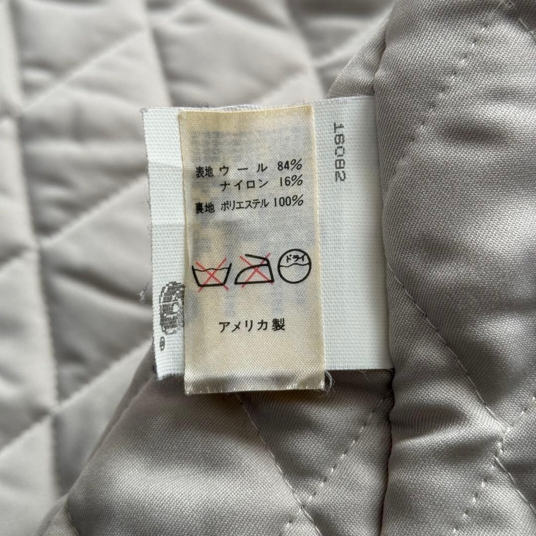 Woolrich Native Pattern Wool Coat Gray Made in US… - image 11