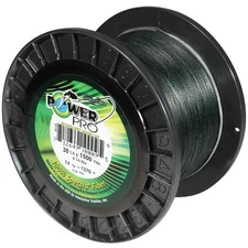 Power Pro Spectra Fiber Braided Fishing Line, Moss Green, 1500YD/100LB