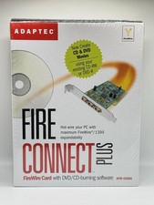 Adaptec FireConnect Plus AFW-4300A iEE-1394 PCI 3-port Firewire Card New/Sealed