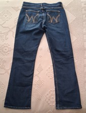 Wrangler Women's Q-Baby Ultimate Riding Jeans Bootcut Sz 11/12 x 34 Stretchy