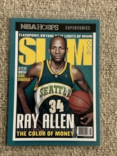 Panini 2021-22 NBA Hoops SLAM Insert Ray Allen #87 Seattle Supersonics N/M 