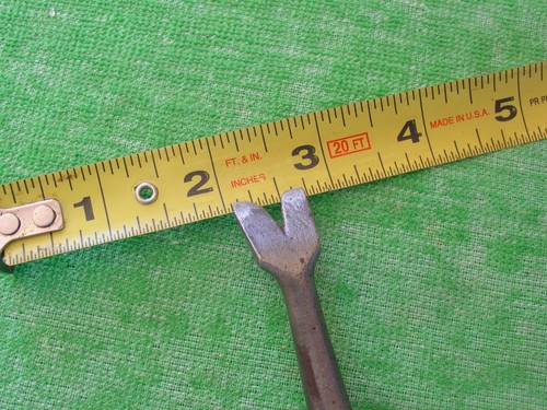 ESTRATTORE VINTAGE MANICO LEGNO 6" TAC ESTRATTORE FABBRO ARTI E MESTIERI STRUMENTO - Foto 2 di 4