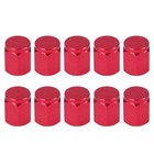 10pcs Hexagon Aluminium Alloy Caps Bike MTB Tyre Air Caps Dust Covers (Random
