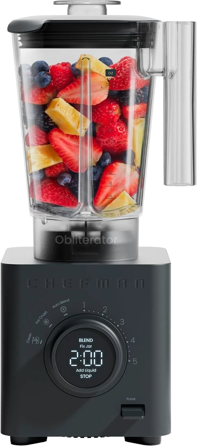Chefman Obliterator 48 oz Countertop Blender for Smoothies (Open Box)
Opens in a new window or tab