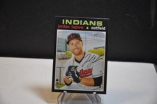 2020 Topps Heritage baseball cards # 356 Jordan Luplow Cleveland indians mlb