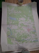 Vintage USGS Topographic Map Norway Mich-Wis Quadrangle 1955
