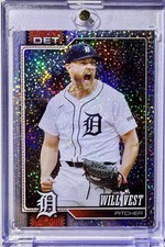 WILL VEST RARE TOPPS CONFETTI PARALLEL INVESTMENT CARD DETROIT TIGERS MINT SP