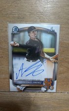 2025 Bowman Draft - Chrome Prospect Autographs Antonio Jimenez #CPA-AJ (AU, RC)