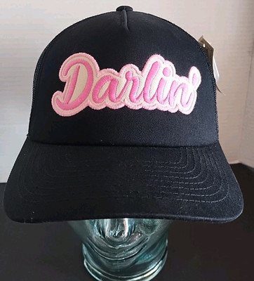 KBETHOS Embroidered Women's Pink Darlin Mesh Back VTG Baseball Trucker Cap Hat