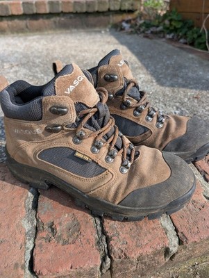 Vasque Womens Size 9 Breeze Hiking Trail Boots Mid Gore-Tex Vibram Brown 7219M 