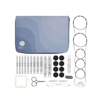 KnitPro Nova Regal Interchangeable Needle Set 4'' (10cm) | 11 US Sizes (2.5 to...