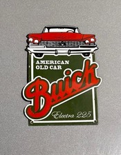 Vintage 14 Buick Dealership Porcelain Sign Car Gas Oil Motorcycle