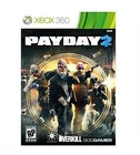 PAYDAY 2 (XBOX 360) DISC + CVR ART + MANUAL - NO CASE - VERY GOOD