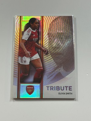 2025-26 Futera Platinum Arsenal Tribute #35 Olivia Smith Rookie 01