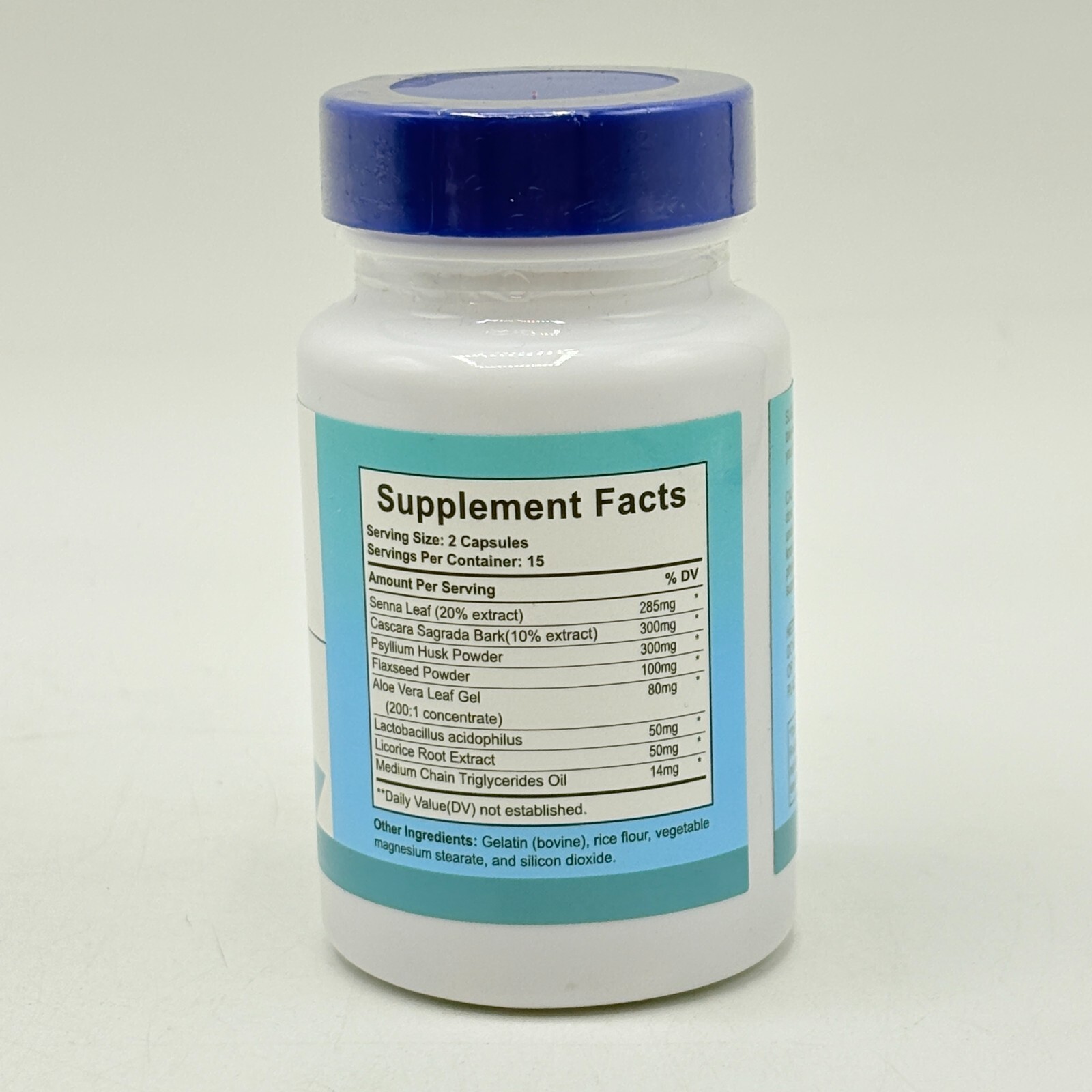 15 Day Cleanse Fast Colon Detox Cleaning Digestive Support Aloe Senna Cascara