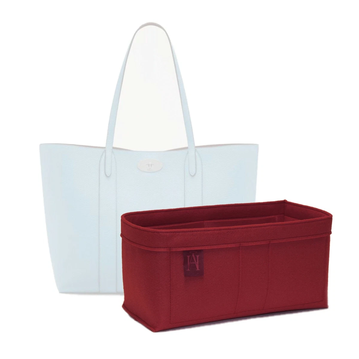 LINER FOR BAYSWATER TOTE INSERT BAG ORGANISER BY HANDBAG ANGELS UK