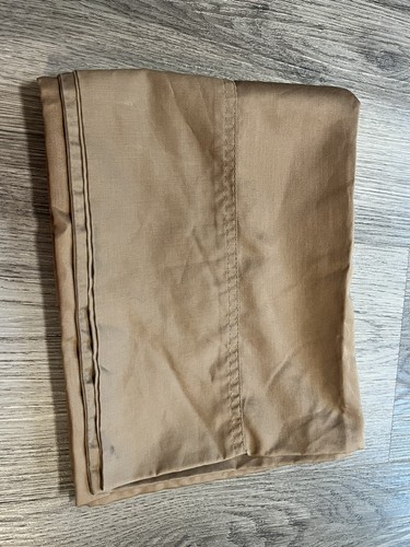 The Company Store one Standard Pillowcase Pillow Cover Brown Taupe Cotton - Picture 5 of 5