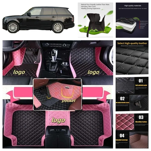 For Land Rover All Models Car Floor Mats Custom Carpets Waterproof Cargo Liners - Bild 21 von 27