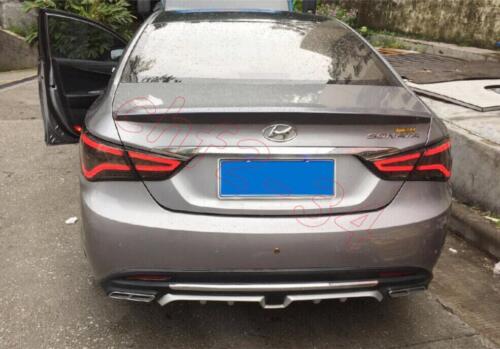 Fit For Hyundai Sonata 2011-2015 LED Smoked Black Left + Right Rear Tail Lights - Bild 4 von 11