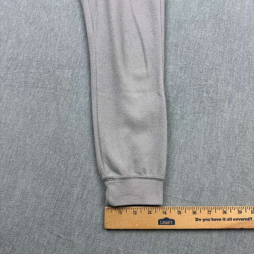 Patagonia Pants Youth Girls Small 7-8 Gray Mirco D Snap-T Fleece Bottoms 65780 - Picture 11 of 13