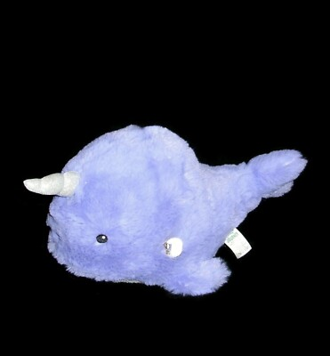 #ad #ad Aldi Little Journey Purple Musical Narwhal Whale Sparkle Horn Wind Up Sunshine $34.95