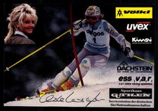 Christa Kinshofer Güthlein Autogrammkarte Original Signiert Skialpine + G 12011
