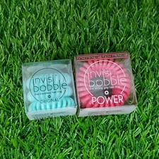 Invisibobble Traceless Hair Ring - Pink and Mint - 3 count each