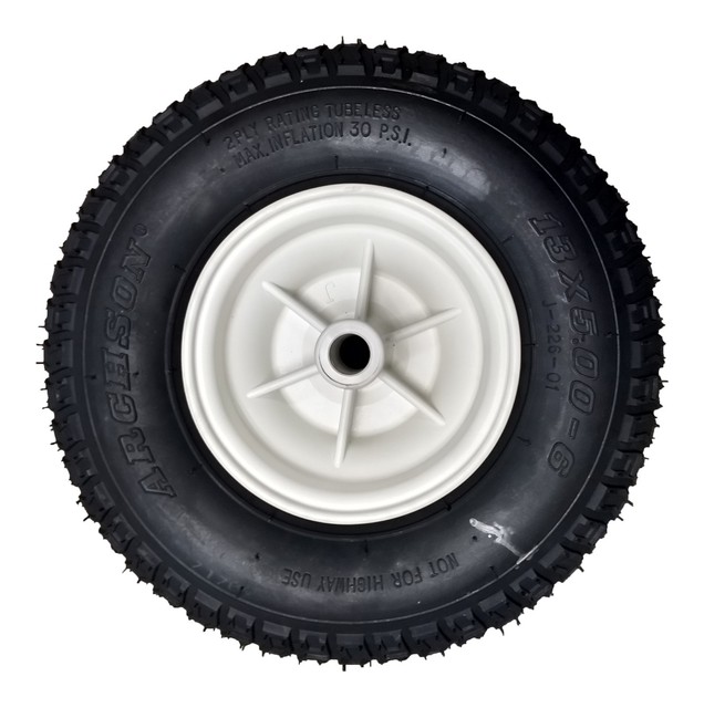 Lesco Spreader Wheel and Tire Assembly 13 x 5.006 Turf Saver II Lesco