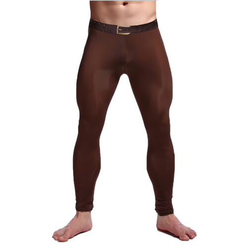 Men Tight Running Sports Pants Leggings Bottoms Compression Base Slim Layer G - Picture 17 of 26