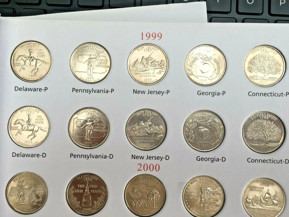 50 State Quarters in Us Quarters for sale | eBay UK
