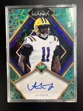 2023 Wild Card Auto Mania RC Auto ALI GAYE 4/5 Super Rare LSU