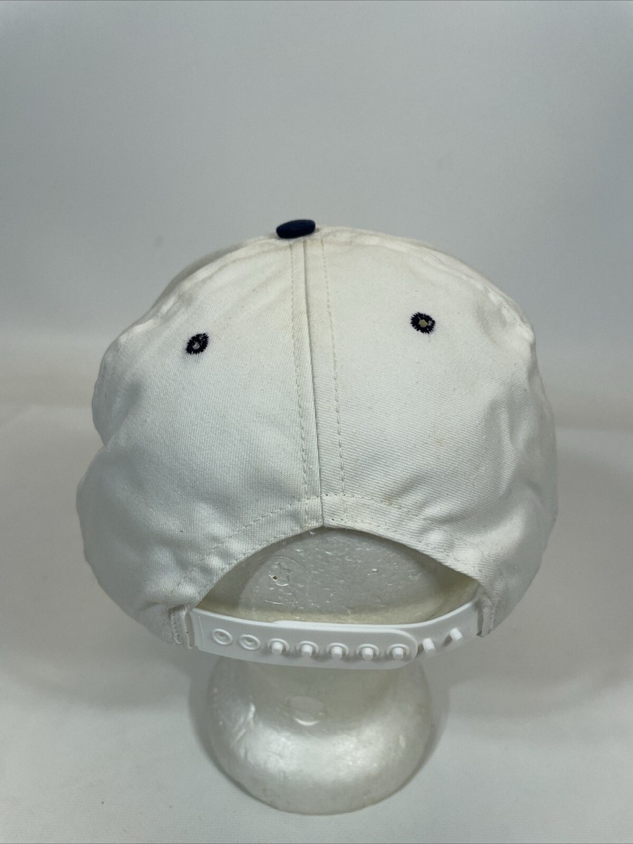 Vintage Goodyear Hat Snapback Cap Mens White 80s Swingster USA