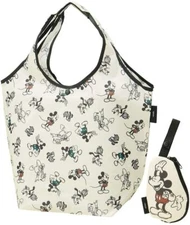 Skater Eco Friendly Tote Foldable Bag 13.5L Disney Mickey and Friends
