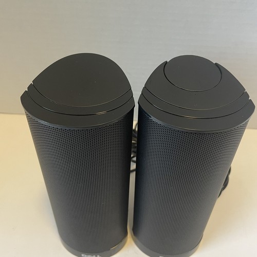 DELL AX210 Stereo Speaker System For PC 1.2 Watt W955K Works - Picture 2 of 8