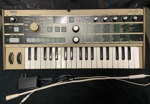 KORG micro KORG Synthesizer Vocoder tested working used Japan - 第 1/6 張圖片