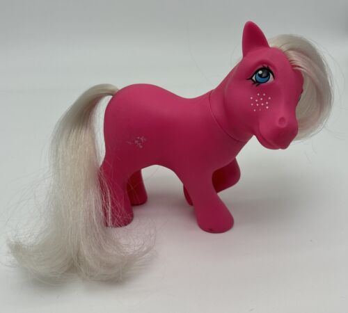 My Little Pony G1 flocon de neige euro version britannique 1984 - Photo 1/3