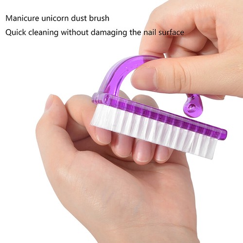 Cleaning Nail Brushes Manicure Remove Dust Nail Cleaning Tool Large Plastic - Picture 5 of 12