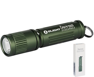 Olight i3UV EOS Mono-output Keychain Ultraviolet Light, 395 nm, w/1 AAA Battery