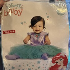 Halloween Costume Infant 6-12 months Disney Baby Ariel New
