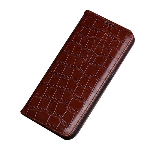 Unsichtbar Magnet Cover Echtleder Flipcase Dünn Handytasche für HONOR Magic6 Pro - Picture 15 of 16